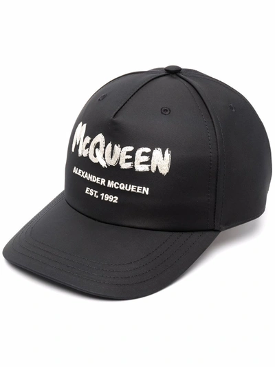 Shop Alexander Mcqueen Hats Black