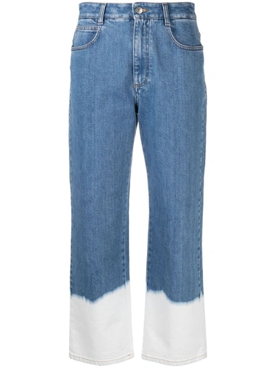 Shop Stella Mccartney Jeans Clear Blue