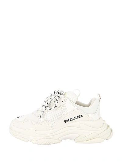 Shop Balenciaga Kids Sneakers In White