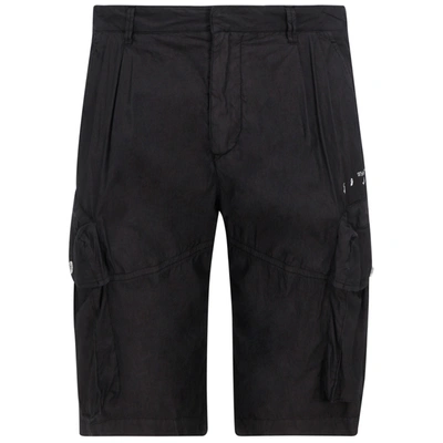 Shop Off-white Bermuda Shorts Pantaloncini In Black