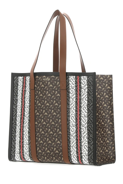 Shop Burberry Printed E-canvas Small Shopping Bag Nd  Donna Tu