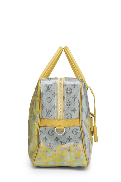 Sold at Auction: Louis Vuitton, LOUIS VUITTON x RICHARD PRINCE Handbag JAUNE  DENIM.