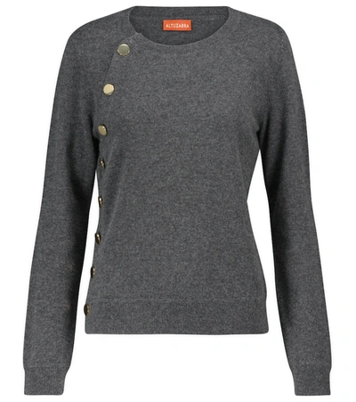 Shop Altuzarra Minamoto Cashmere Sweater In Grey