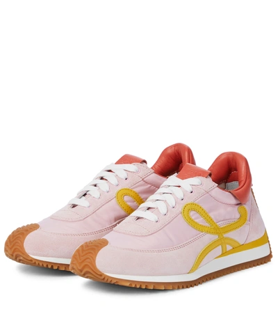 Shop Loewe Flow Runner Sneakers In Pink