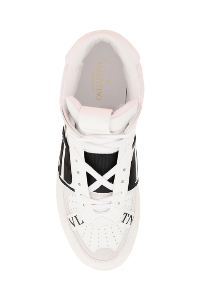 Shop Valentino Garavani Vl7n Mid-top Sneakers In Mixed Colours