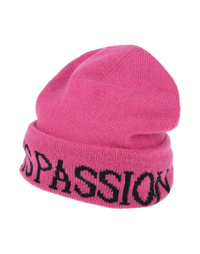 Shop Alberta Ferretti Hats In Fuchsia