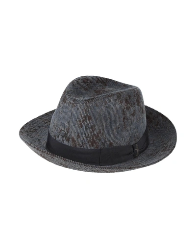 Shop Borsalino Hats In Lead