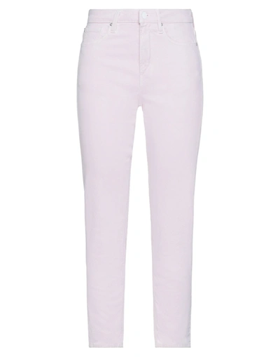 Shop Guess Woman Jeans Light Pink Size 28w-28l Cotton, Elastane