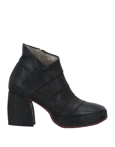 Shop Ixos Woman Ankle Boots Black Size 11 Soft Leather