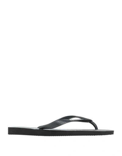 Shop Havaianas Man Thong Sandal Lead Size 13 Rubber In Grey