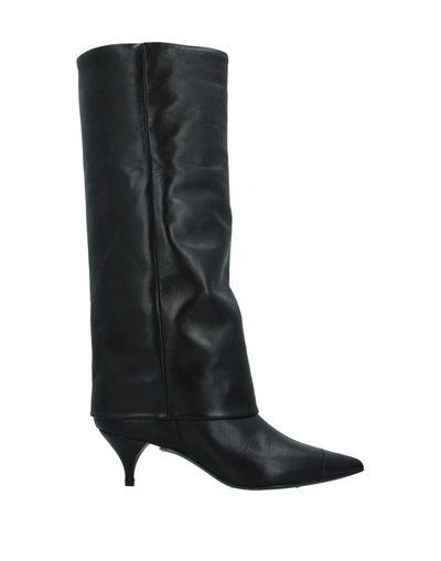 Shop Alchimia Napoli Knee Boots In Black