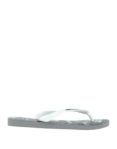 Shop Havaianas Man Thong Sandal White Size 13 Rubber