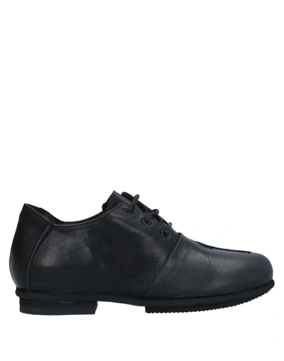 Shop Ixos Woman Lace-up Shoes Black Size 6 Soft Leather