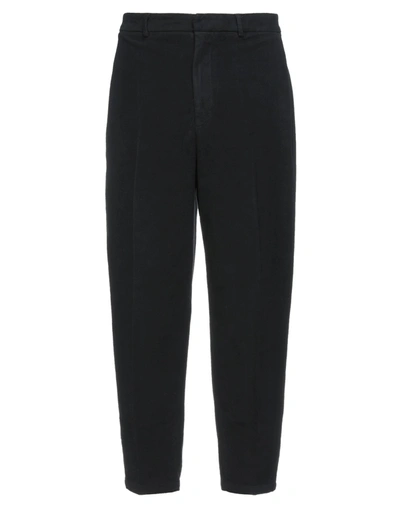 Beaucoup .., Man Pants Black Size 36 Cotton, Elastane In Black