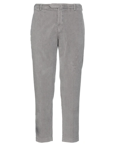 Shop Santaniello Pants In Light Grey