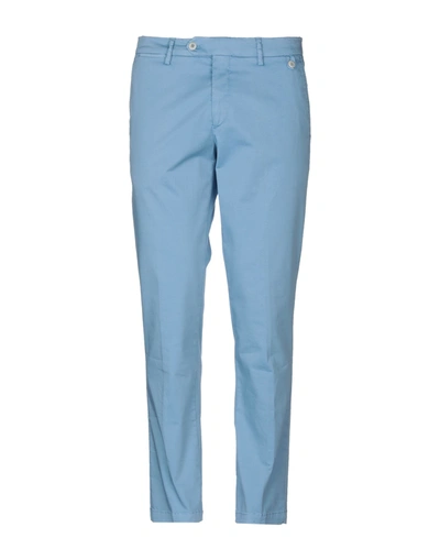 Shop Jerry Key Man Pants Sky Blue Size 32 Cotton, Elastane