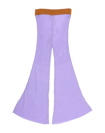 Shop Akep Pants In Lilac