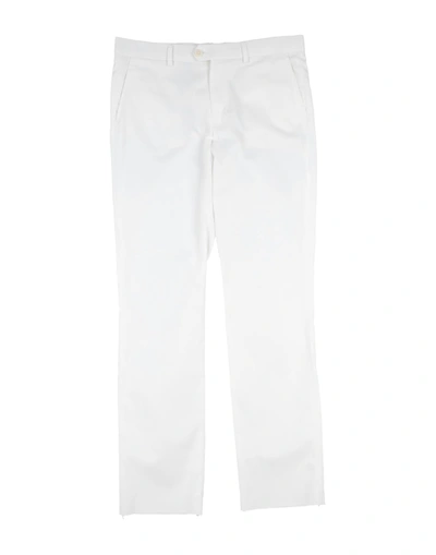 Shop Isaia Pants In White