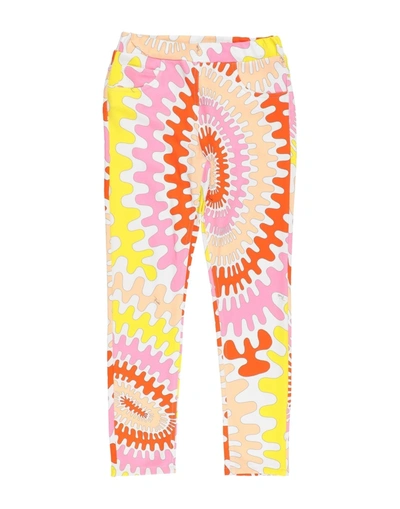 Shop Emilio Pucci Casual Pants In White