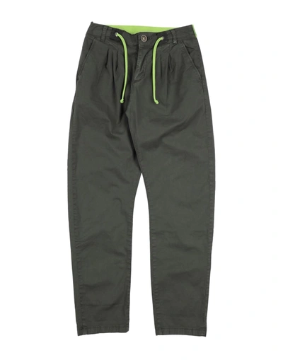 Shop Berna Casual Pants In Military Green
