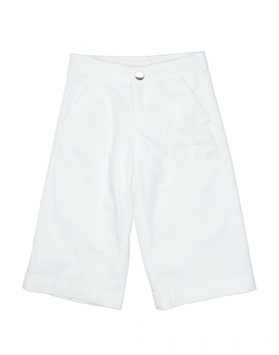 Shop Liu •jo Toddler Girl Pants White Size 7 Cotton, Elastane