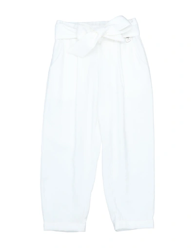 Shop Dixie Toddler Girl Pants White Size 6 Viscose, Polyester