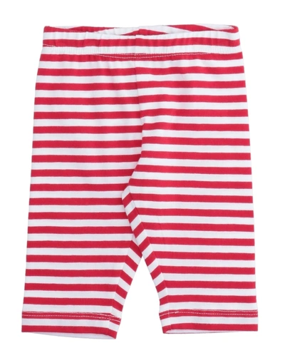 Shop Monnalisa Newborn Girl Leggings Red Size 3 Cotton, Elastane