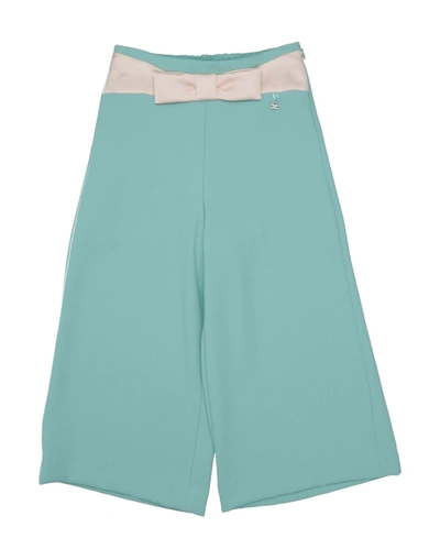 Elisabetta Franchi Toddler Girl Pants Turquoise Size 6 Polyester In Blue
