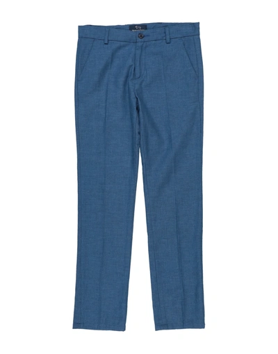 Shop Harmont & Blaine Casual Pants In Blue