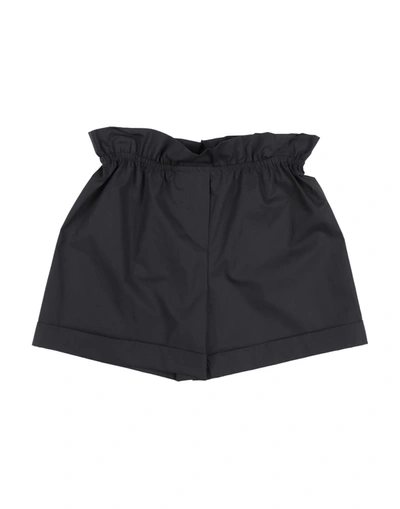 Shop Miss Blumarine Shorts & Bermuda Shorts In Black