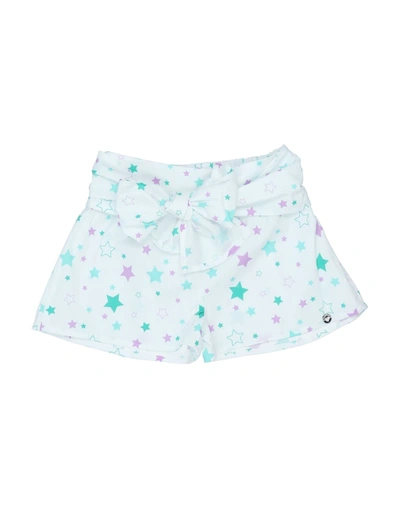Shop Byblos Toddler Girl Shorts & Bermuda Shorts White Size 7 Cotton, Elastane