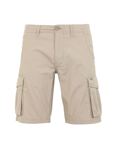 Shop Only & Sons Man Shorts & Bermuda Shorts Beige Size S Cotton, Elastane
