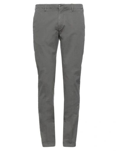 Shop 40weft Man Pants Grey Size 36 Cotton, Elastane