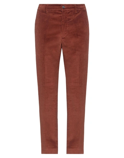 Shop Mauro Grifoni Pants In Brown