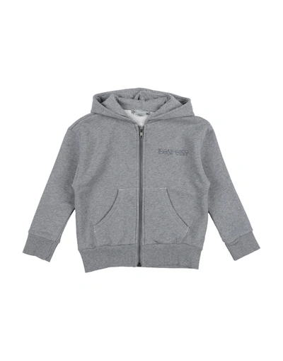 Shop Bonpoint Toddler Boy Sweatshirt Grey Size 4 Cotton