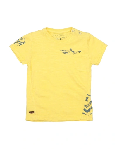 Shop Sp1 Newborn Boy T-shirt Yellow Size 3 Cotton