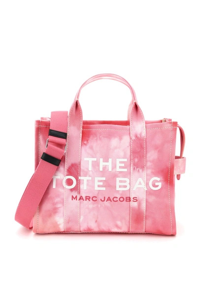 Shop Marc Jacobs (the) Marc Jacobs The Tote Bag Small Tie-dye Handbag In Mixed Colours
