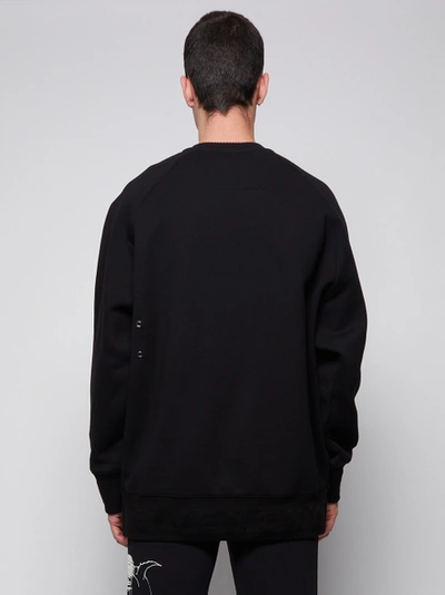 Shop Givenchy Power Of Three Gothic Oversized Sweater