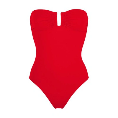 Shop Eres Cassiopée One-piece Swimsuit In Logo