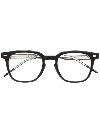 Shop Gentle Monster Kubo 01 Square-frame Glasses In Black