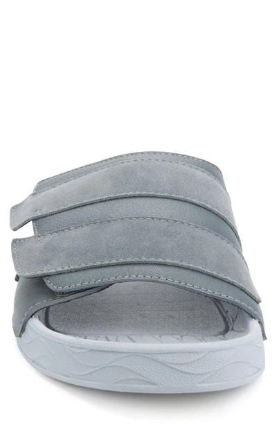 Shop Kenneth Cole New York Nova Slide Sandal In Grey