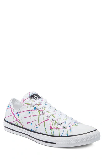 Converse Chuck Taylor(r) All Star(r) Low Sneaker In White/ Multi/ White