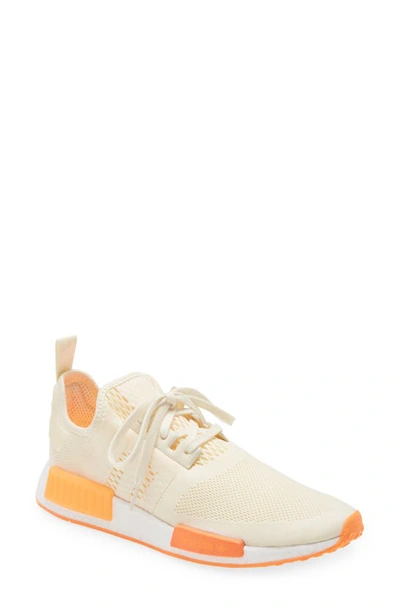 Shop Adidas Originals Originals Nmd R1 Sneaker In Cream White/ Screaming Orange