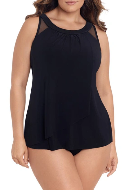 Shop Miraclesuitr Illusionists Ursula Swim Top In Black