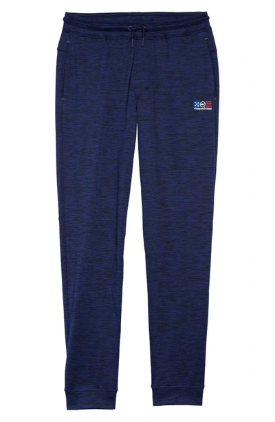 Shop Vineyard Vines Heathered Joggers In Deep Bay Heather