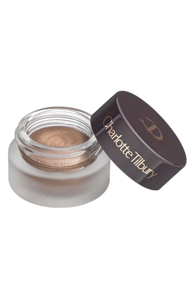 Shop Charlotte Tilbury Eyes To Mesmerise Cream Eyeshadow In Amber Gold