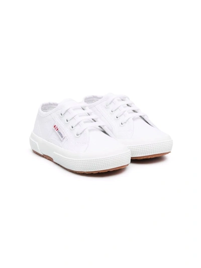 Shop Superga Lace-up Low-top Sneakers In White