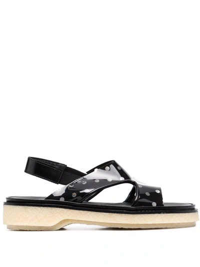 Shop Adieu Type 43 Slingback Sandals In Black