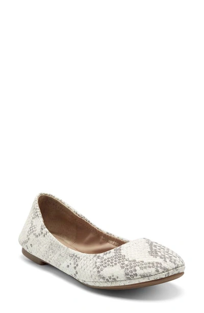 Shop Lucky Brand 'emmie' Flat In Stucco Leather