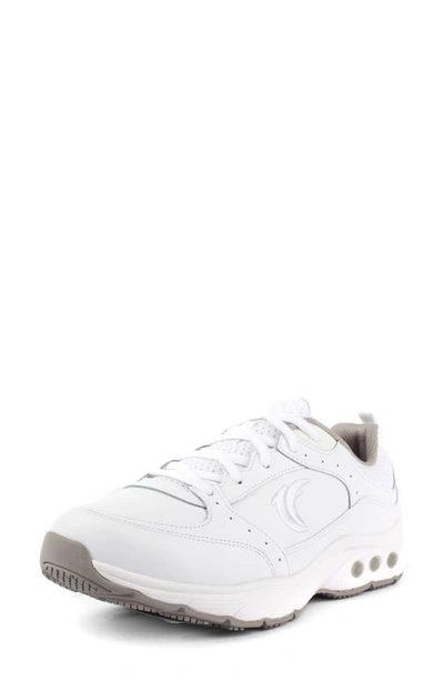 Shop Therafit Renee Sneaker In White Leather